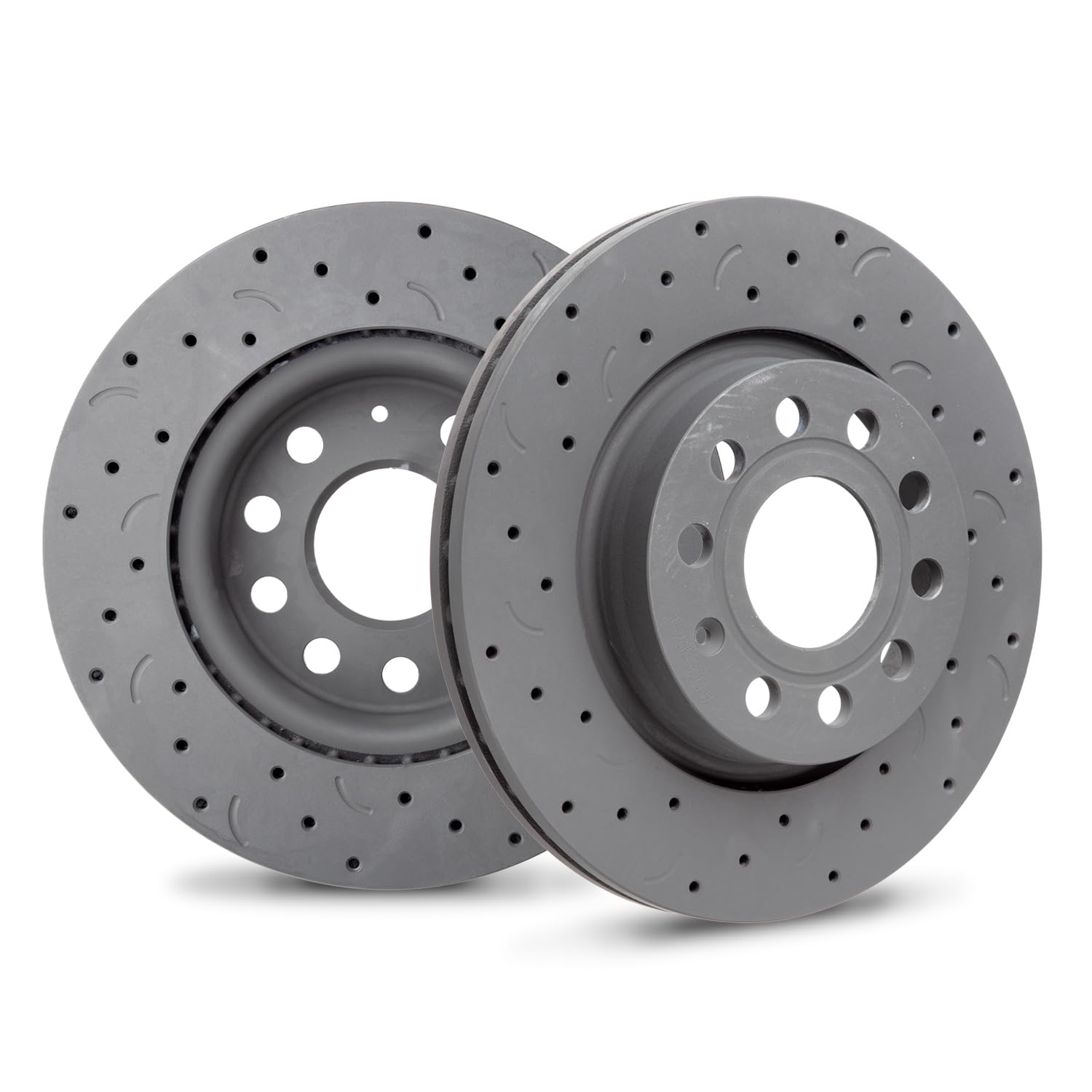 Hawk Performance Cross-Drilled and Slotted HTC5396 Talon Rotors