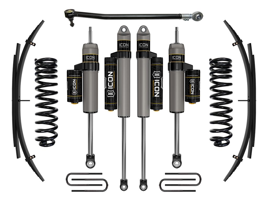 2020-2022 ICON Ford F-250/F-350 Super Duty 4WD Diesel, 2.5" Lift, Stage 3 Suspension System w/Expansion Packs