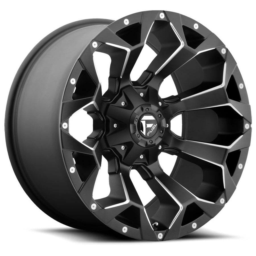 1PC Fuel D546 18X9 5X4.5/5.0 MT-BLK-MIL -12MM AUTO Rim
