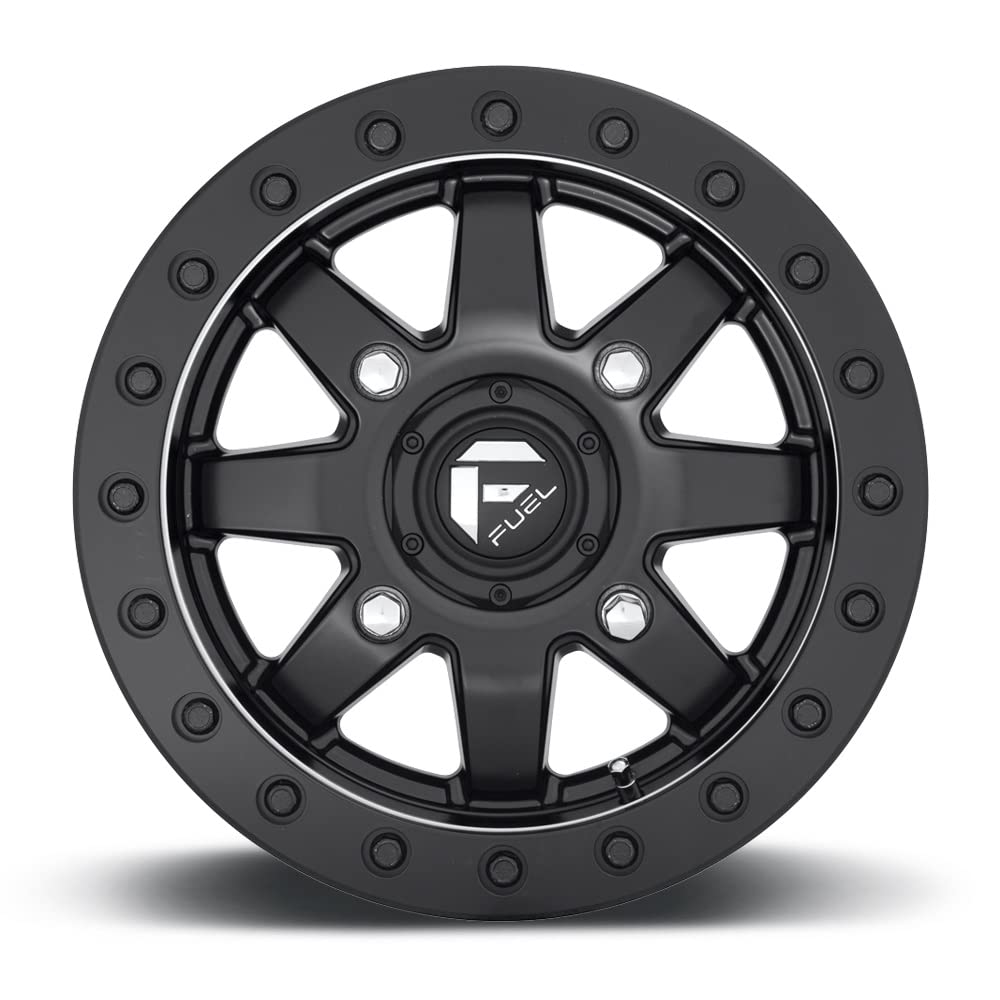 MAVERICK BL - OFF ROAD ONLY FUEL UTV MATTE BLACK 14x7 4x156.00 MATTE BLACK (38 mm) WHEEL