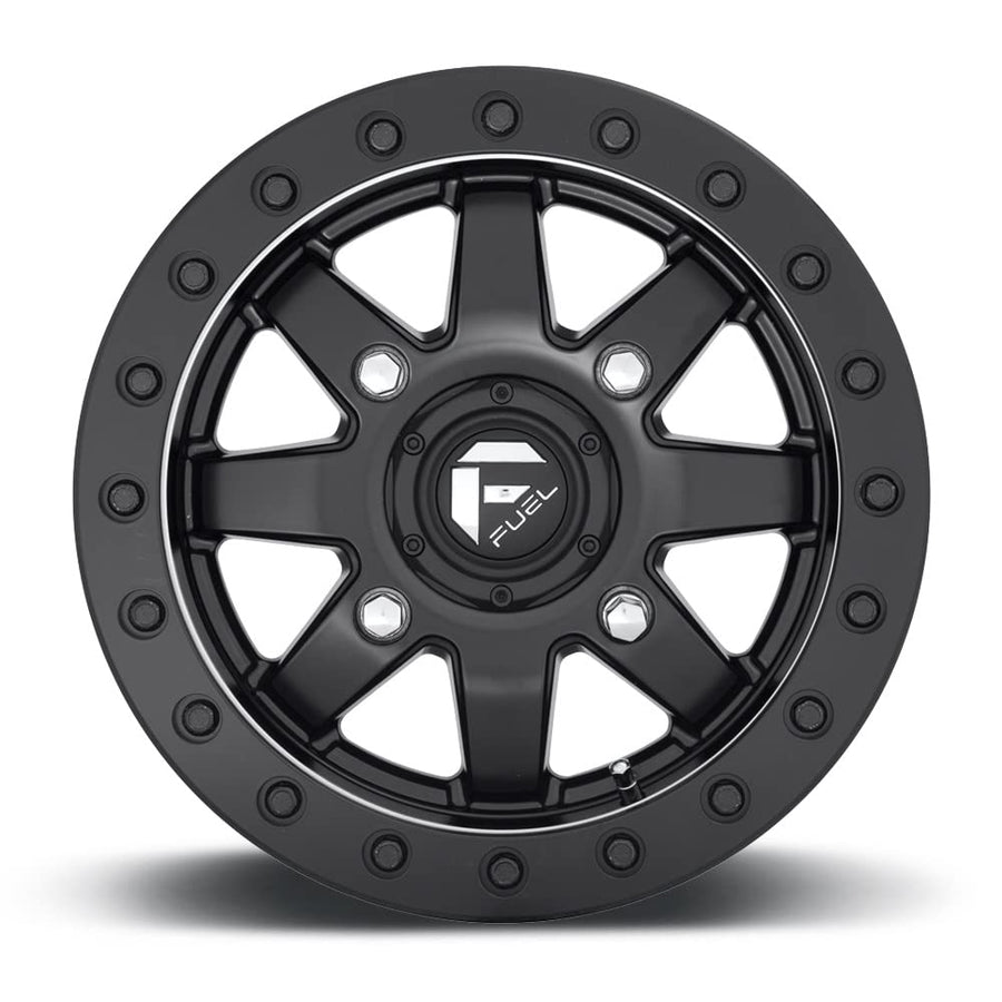 MAVERICK BL - OFF ROAD ONLY FUEL UTV MATTE BLACK 14x7 4x156.00 MATTE BLACK (38 mm) WHEEL