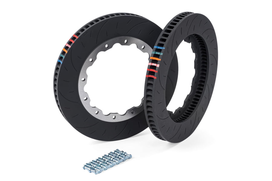 Brakes APR BRK00029 - 2 Piece Replacement Rotors with Hardware - 380x34mm Pair