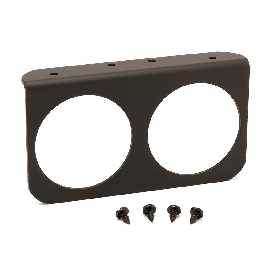 Black Auto Meter Aluminum Gauge Panel 3232