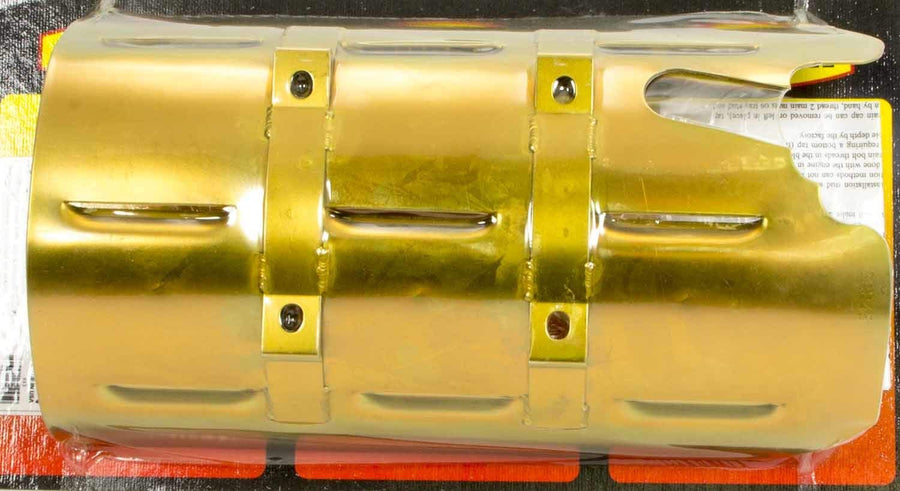 Milodon Gold Zinc Plated 32245 Louver Designed Windage Tray for Oldsmobile 400/425/455
