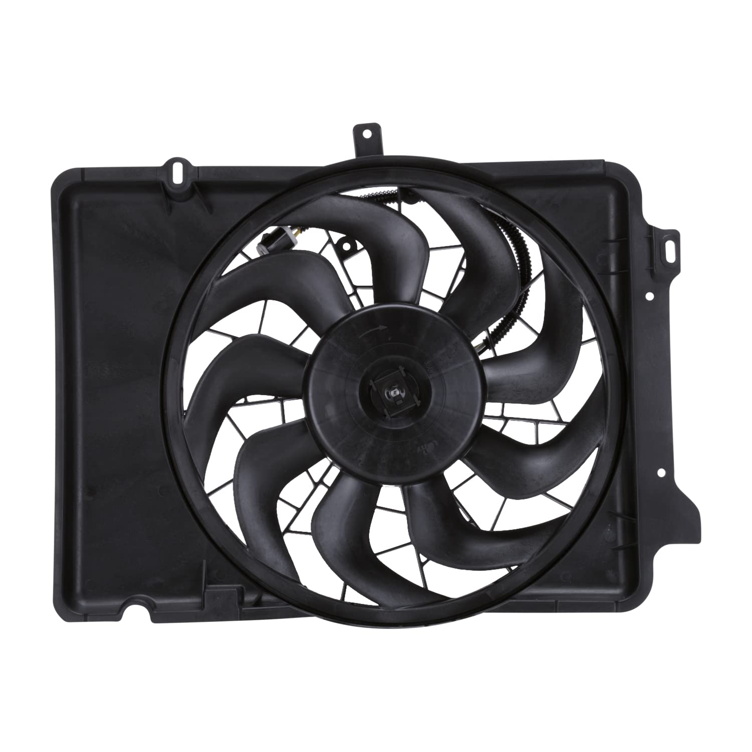 Ford/Mercury TYC 620640 Replacement Radiator/Condenser Cooling Fan Assembly