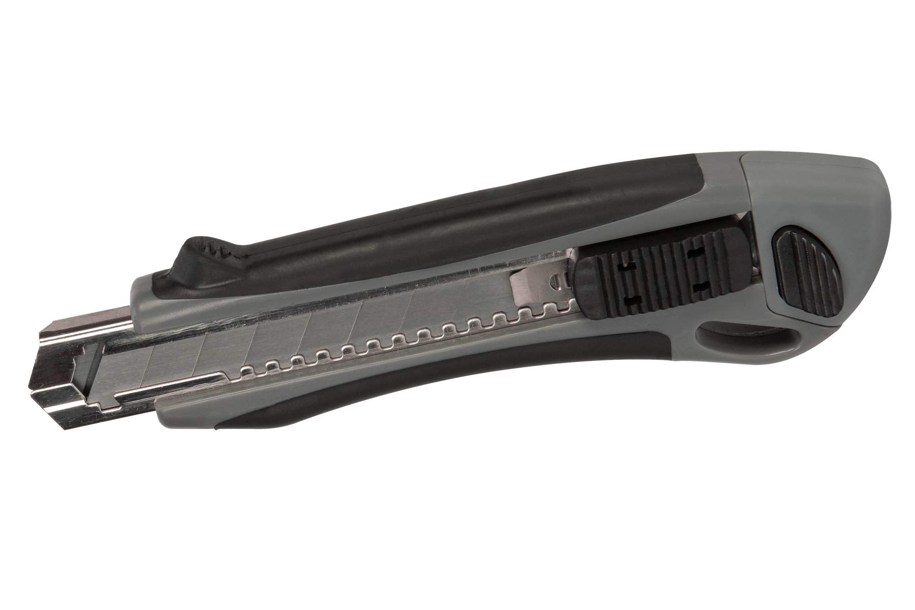 W2613 Performance Tool Auto-loading Snap-off Blade Utility Knife with Non-slip Grip and On-board Storage - Includes 3 Sk5 Blades with 8 Edges Each