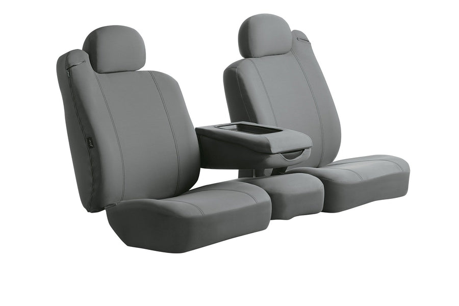 Custom Fit Fia SP82-11 GRAY Rear Seat Cover Split Seat 40/60 - Poly-Cotton, (Gray)