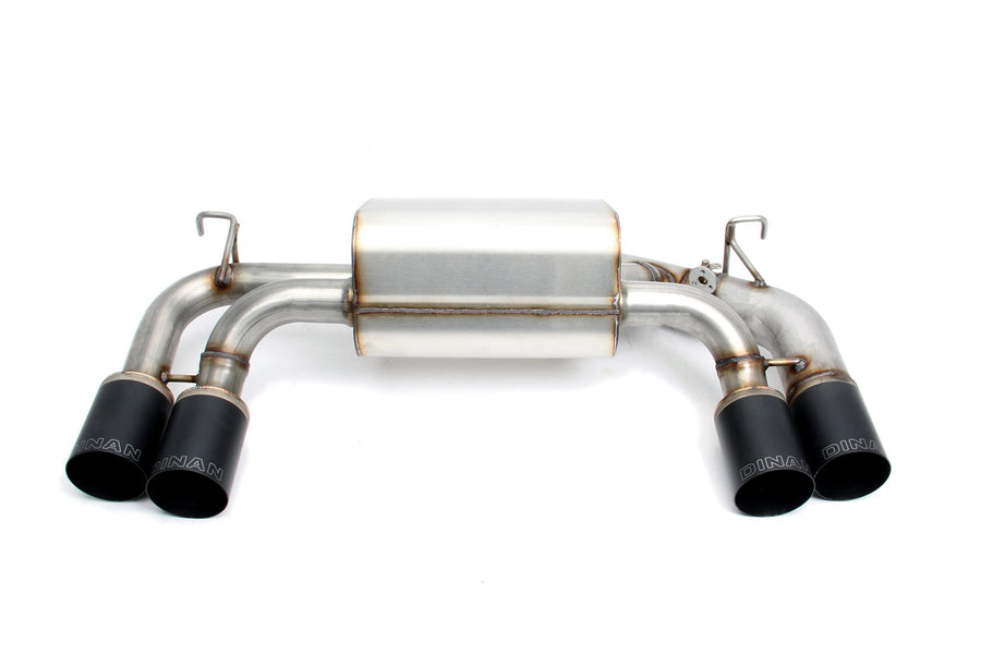 Dinan Free Flow D660-0056-BLK Axle-Back Exhaust Compatible with 2016-2018 BMW M2