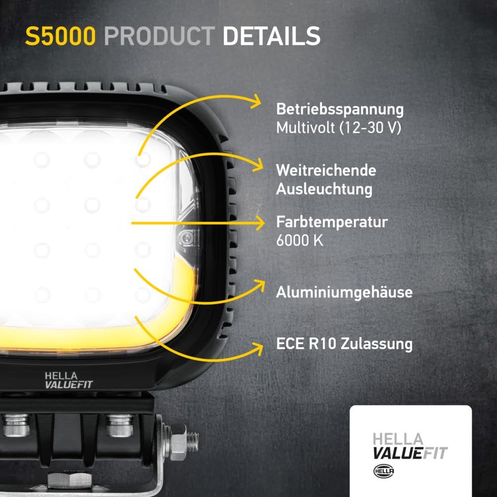 Hella - WORKLIGHT WA 0GR MD12-30DT S5000 2. 357109231