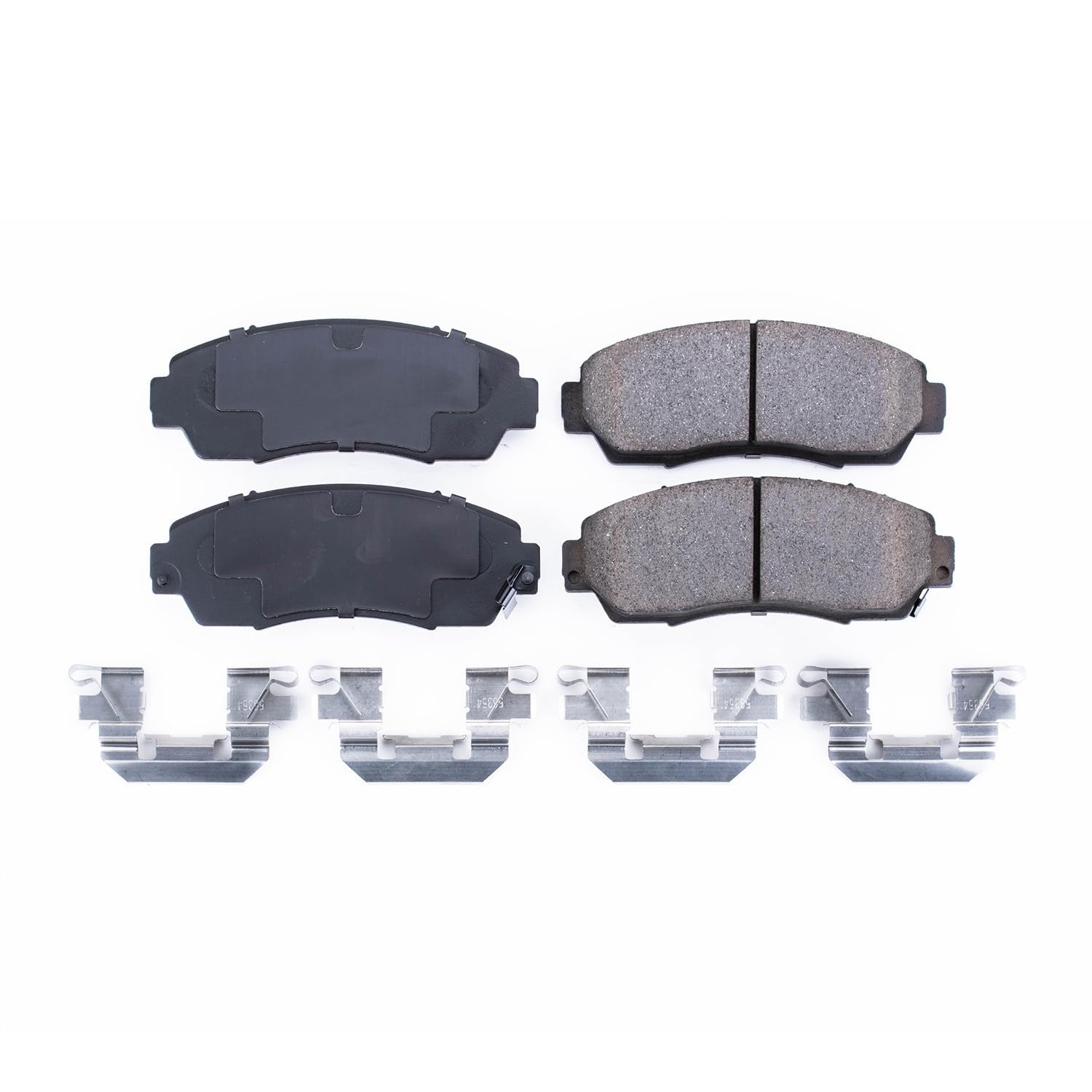 Power Stop Front Brake Kit For Acura RDX 2007-12 |Honda Accord Crosstour 2010-11 |CR-V 2007-11 |Crosstour 2012 |Odyssey 2005-10 - Brake Pads Ceramic With Installation Hardware, 17-1089