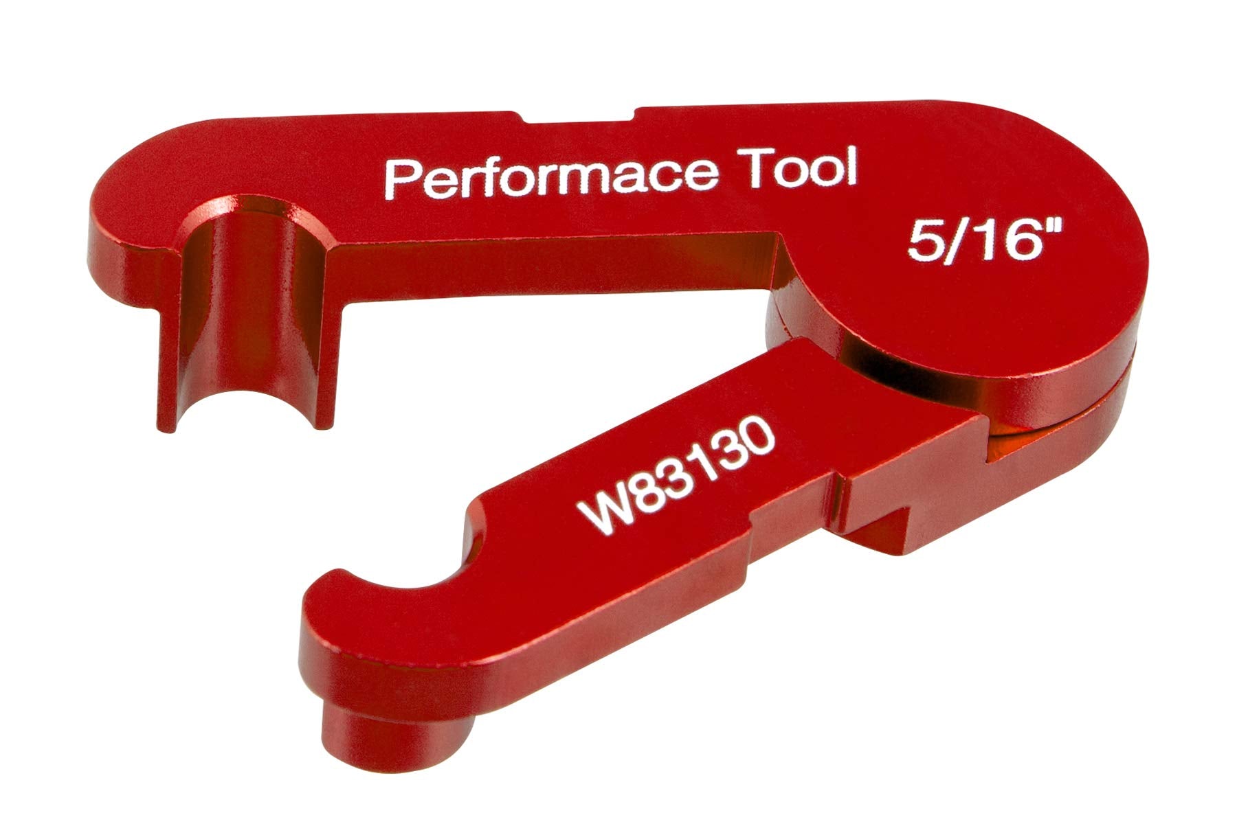 W83130 Performance Tool Anodized Aluminum Fuel Line Disconnect Tool, Fits 1990 to Current Ford and GM Vehicles with 5/16-Inch Fuel Lines