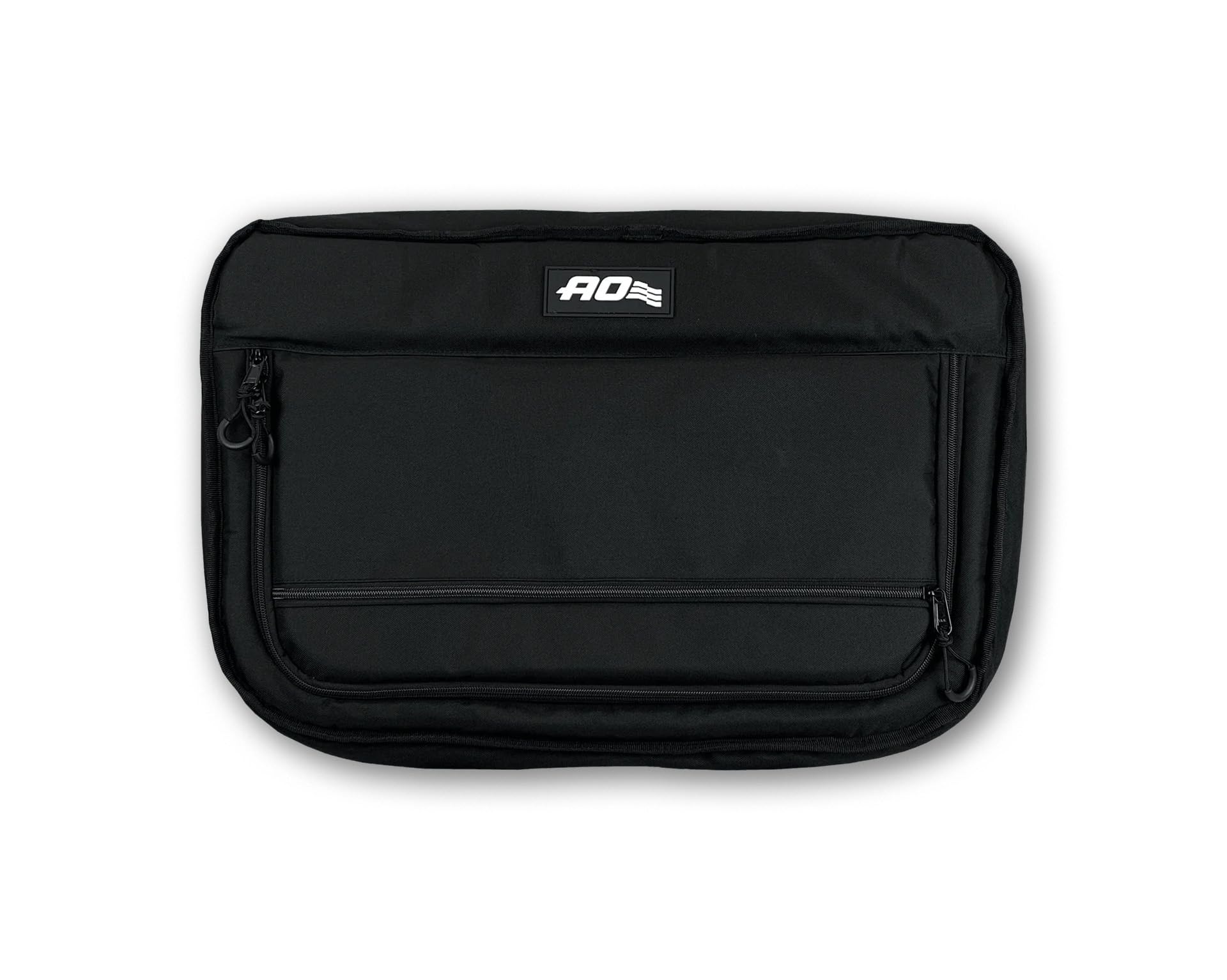 AO Coolers Canvas Stow-N-Go Soft-Sided Cooler, Low Profile and Leak Proof, Insulated for 24-Hour Cold, Black, 38-Can