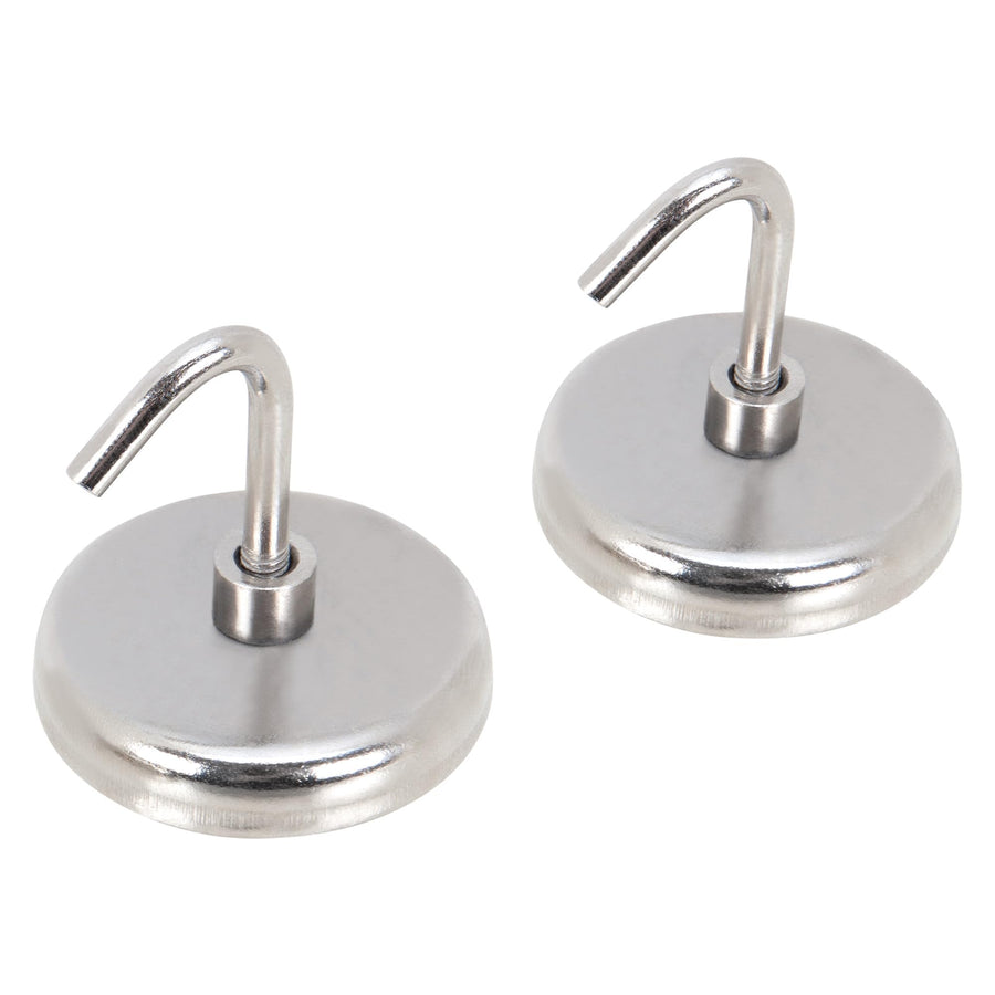 W12514 Performance Tool 2pc Magnetic Hook Set - Versatile Magnetic Hooks for Organization, Storage and Retrieval in Garage, Workshop, or Home Use