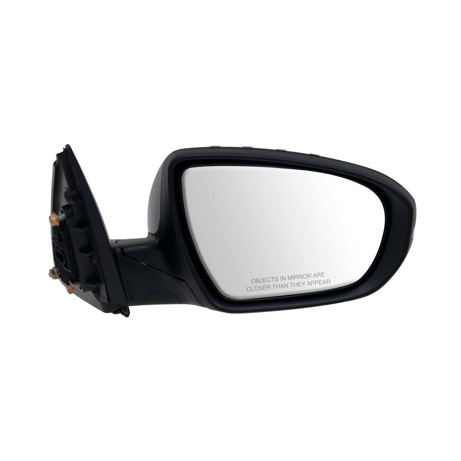 Fit System Mirror Passenger Side for Kia Optima, Hybrid, Textured Black w/PTM Cover, w/Turn Signal, Foldaway, Heated Power