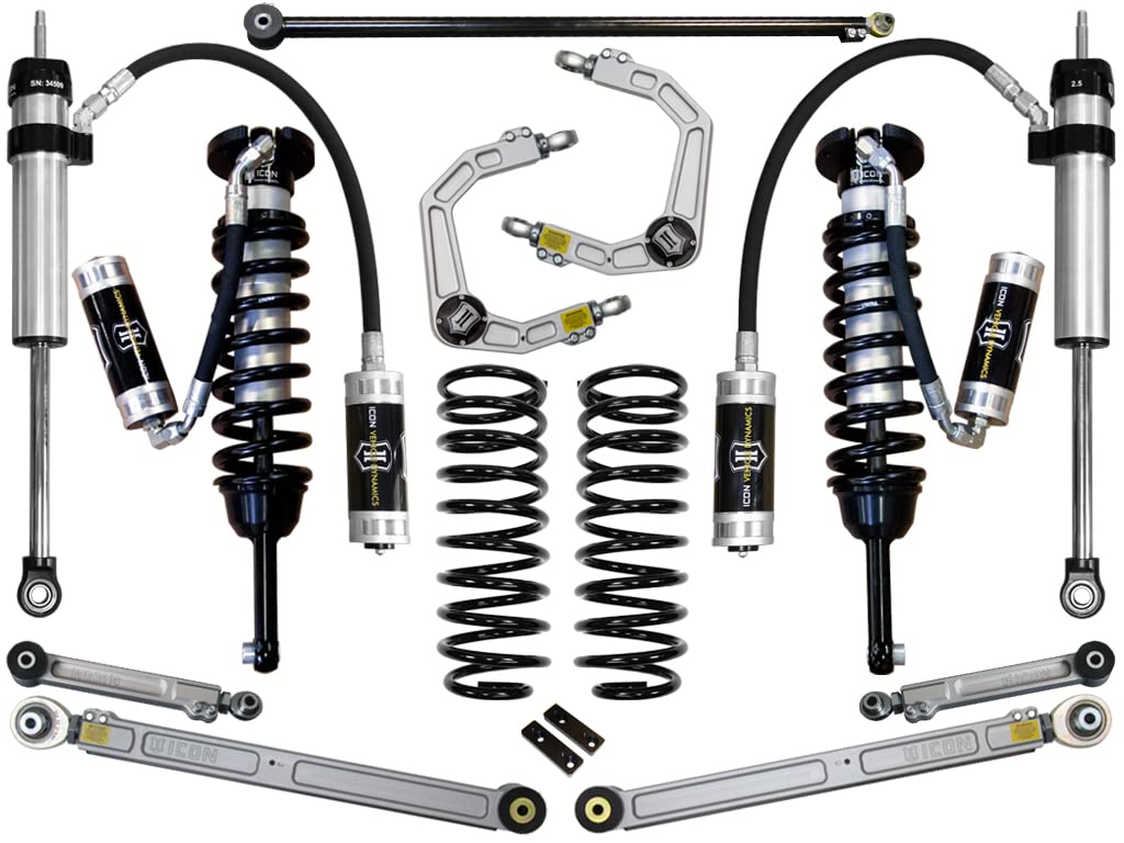 0-3.5" Lift, ICON Stage 6 Suspension System, Billet UCA, Compatible with 2010-Up Lexus GX460, K53186
