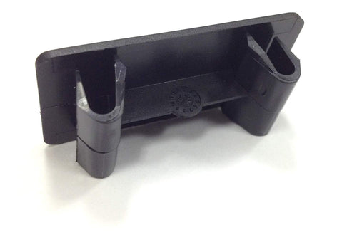 Black Sierra International UN19700 Blank Rocker Switch Cover Fits Standard & Contura
