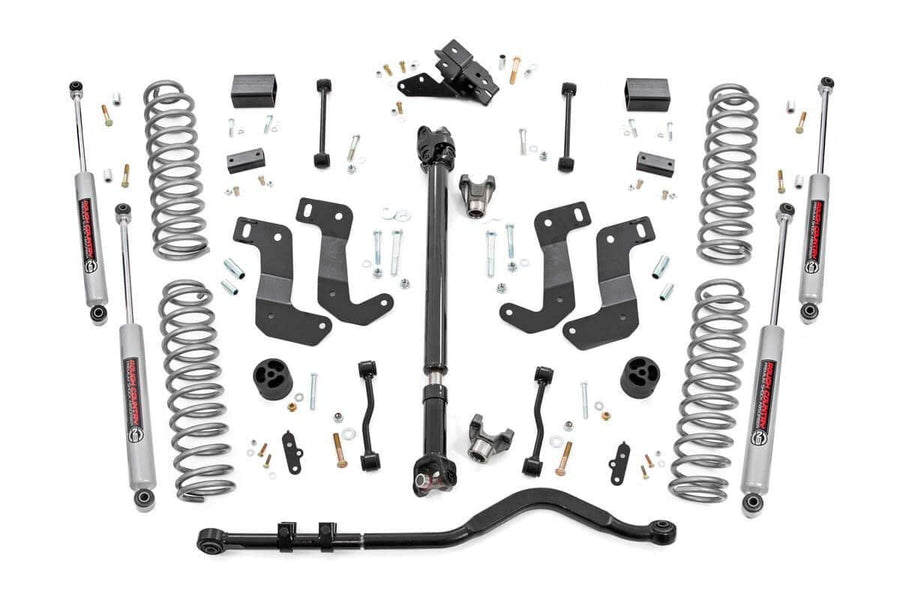 3.5" Lift Kit Rough Country for 2018-2023 Jeep Wrangler JL 2-Door - 62730