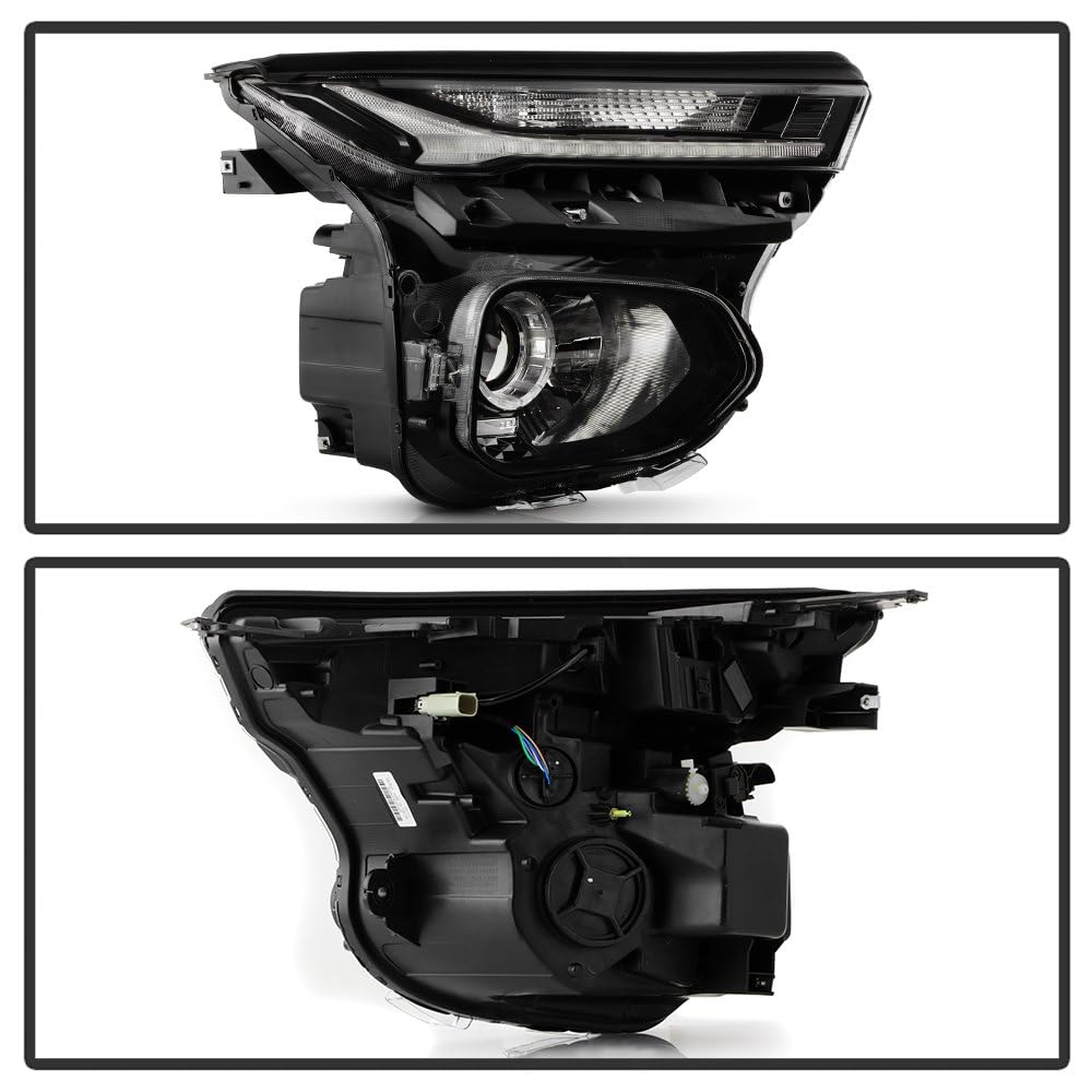 Chevy Traiblazer 21-23 LED Low Beam/Halogen High Beam Spyder (POE) 9005 DRL w/Halogen Signal Headlight - OE Right GM2503523