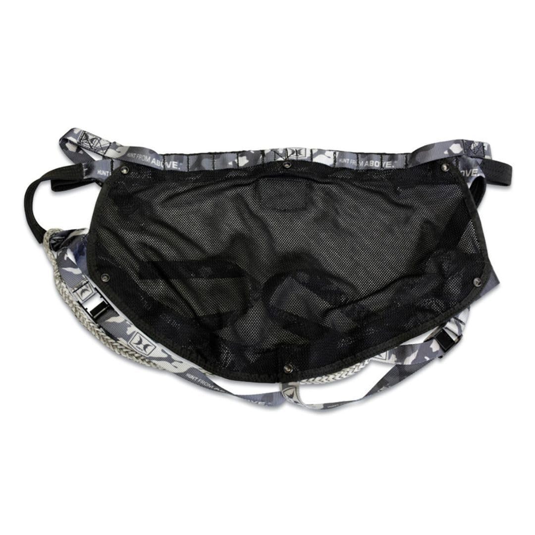 Lightweight Ultra Packable Helium Hammock Tree Saddle with Padded and Removable Seat Hawk Chaos Camo Pattern