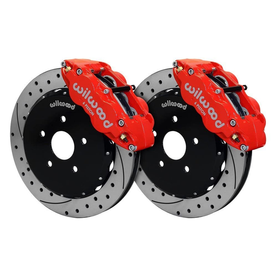 Wilwood FNSL6R 140-10752-DR Front Disc Brake Kit, Compatible with 2009-11 Matrix