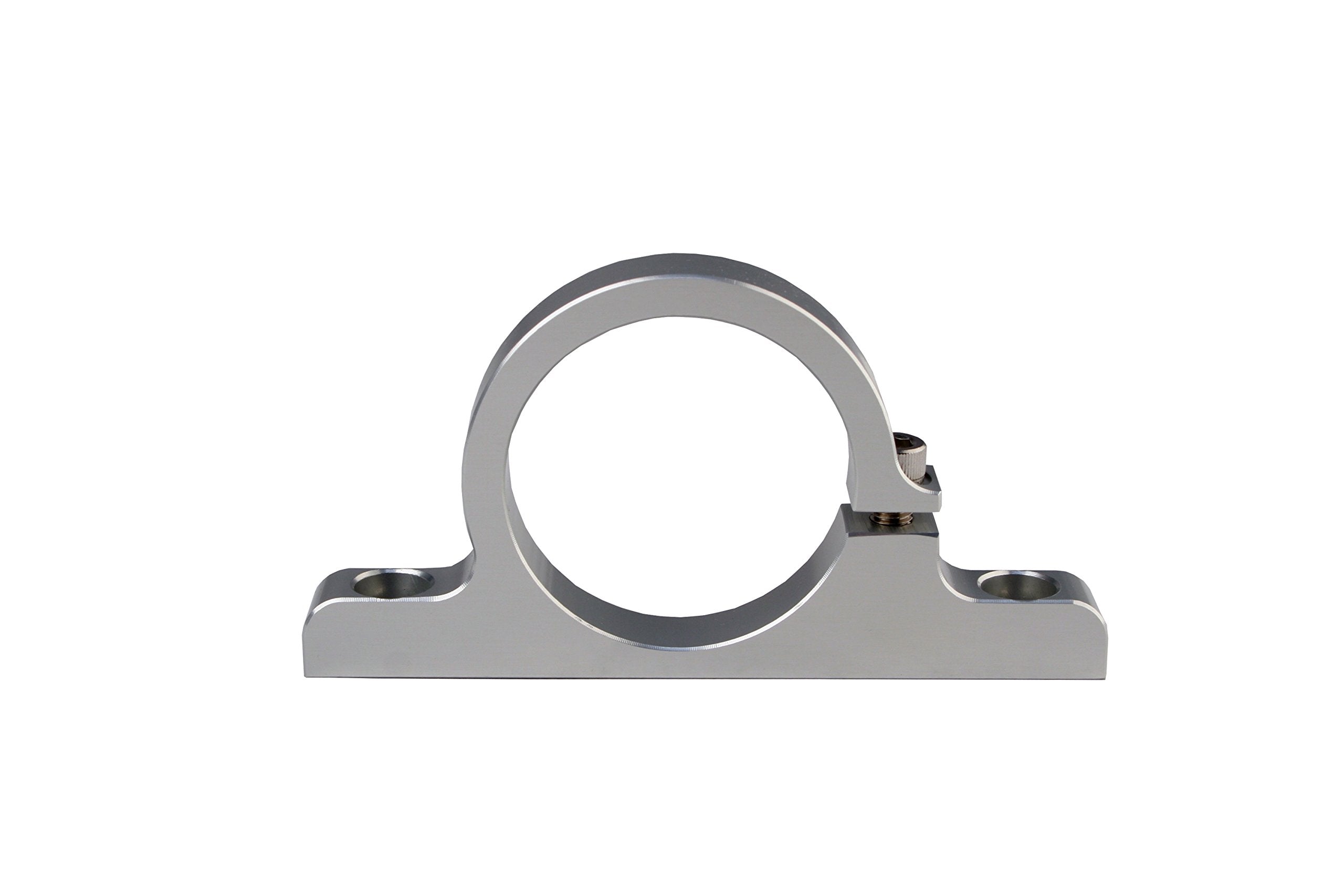 Filter Mounting Bracket Aeromotive 12305, 2", Billet Clear-Coat