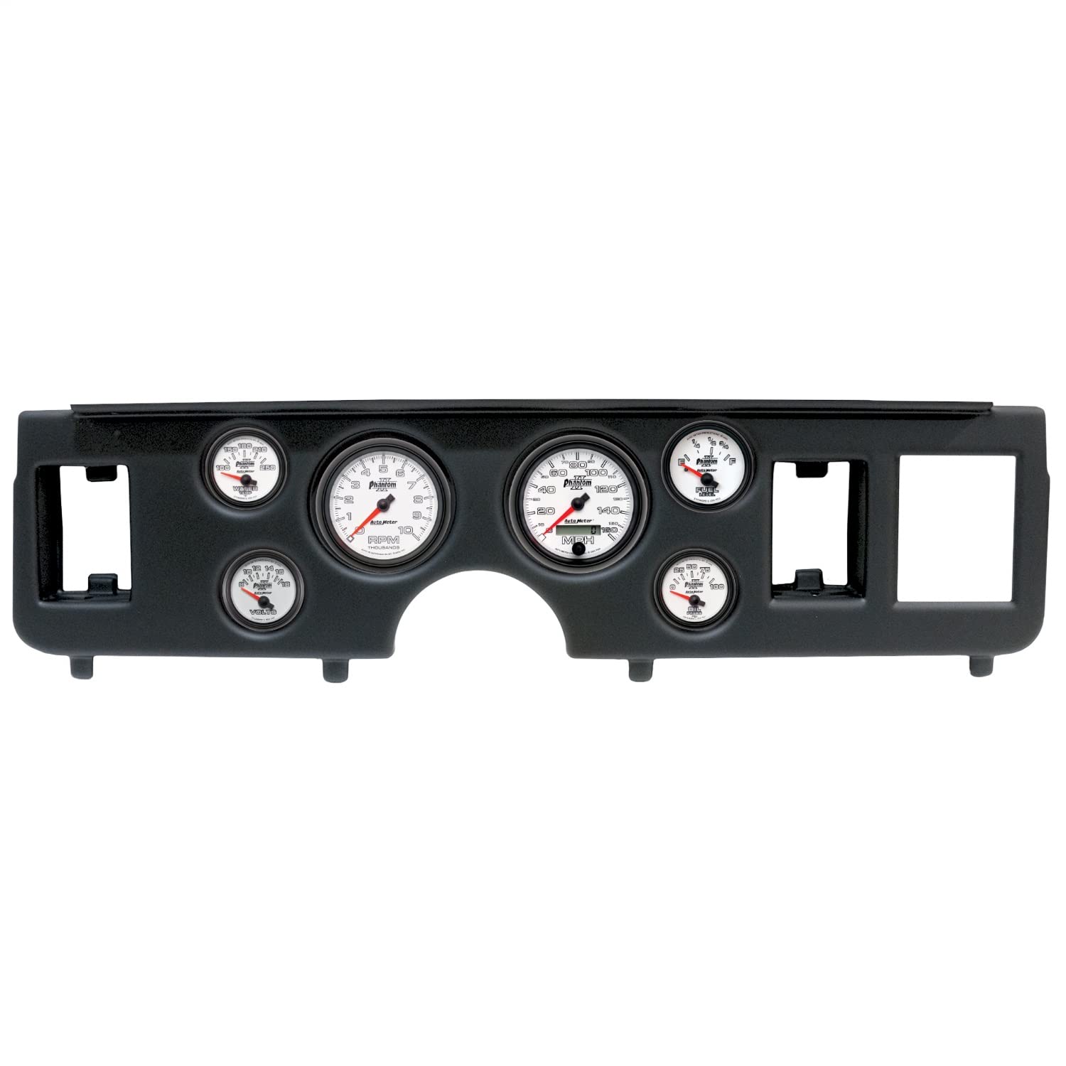 AUTO METER Direct Fit Dash Kit 2917-10, (3 3/8" X2, 2 1/16" X4), Ford Mustang 79-86, Phantom Ii