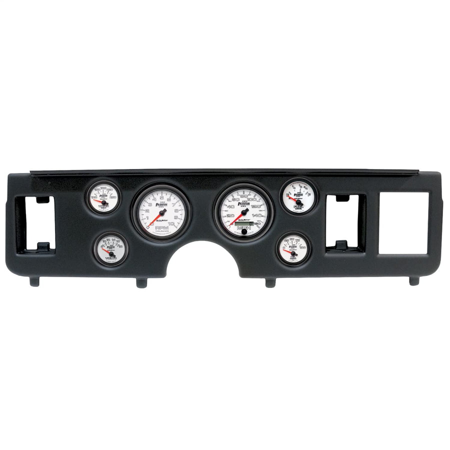 AUTO METER Direct Fit Dash Kit 2917-10, (3 3/8" X2, 2 1/16" X4), Ford Mustang 79-86, Phantom Ii