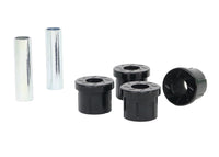 Front Control Arm Bushing Whiteline W71645, Black
