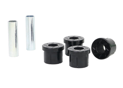 Front Control Arm Bushing Whiteline W71645, Black