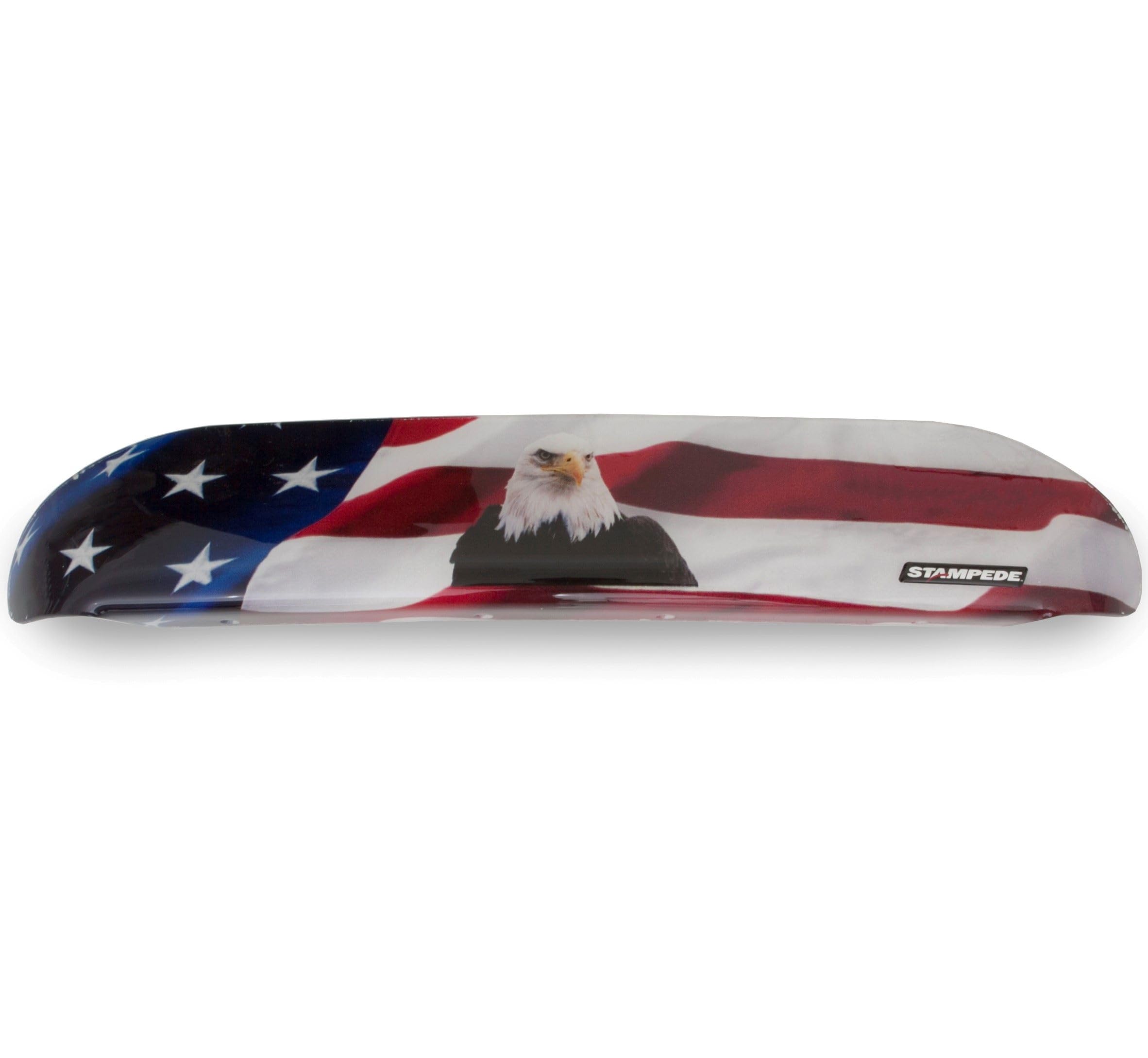 Vigilante Hood Protector | Stampede - High Profile/American Flag w/Eagle| 2005-2006 Chevrolet Silverado 2500/3500 HD, 2006-2007 Silverado 1500 | 3037-30