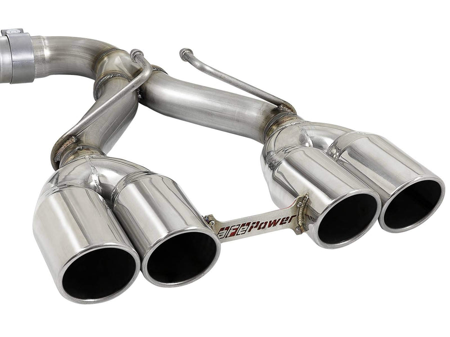 Rebel Series aFe Power 49-38071-P Performance Cat-Back Exhaust System