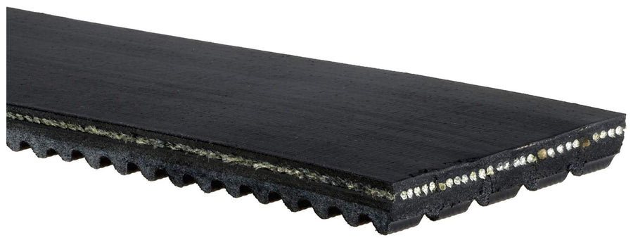 Gates Super HC 5/5VX800 Molded Notch Powerband Belt, 5VX Section, 3-1/8" Overall Width, 35/64" Height, 80.0" Belt Outside Circumference, 5 Strands