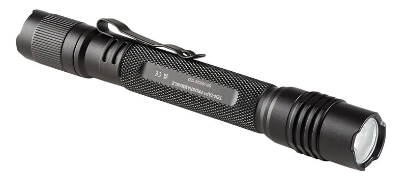 Streamlight ProTac 2AA-X 550-Lumen Multi-Fuel Tactical Carry Flashlight with USB-C Rechargeable Battery, Black
