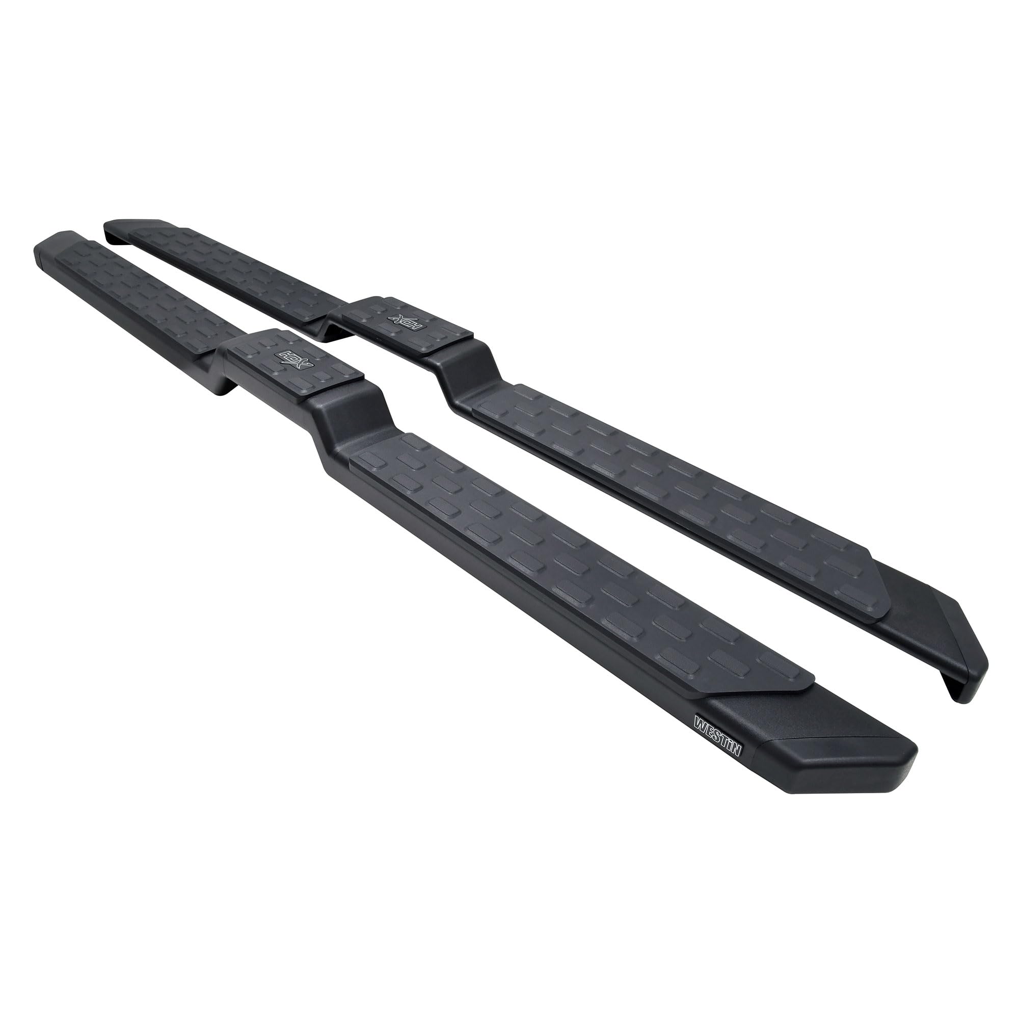 HDX Westin Running Boards fits 2015-2026 F-150 2022-2026 F-150 Lightning 2017-2026 F-250 F-350 F-450 F-550 Crew Cab Textured Black Pair
