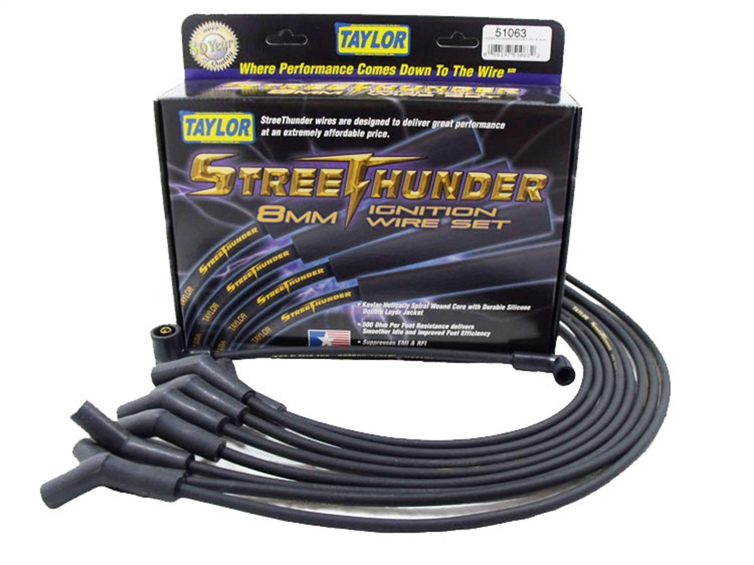 Ignition Wire Set Taylor Cable 51063, 1 Pack