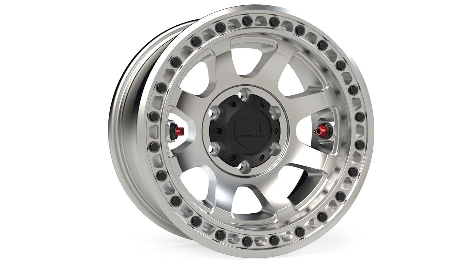 TeraFlex Off-Road Wheel Olympus Beadlock – 6x139mm – -25mm – Machined