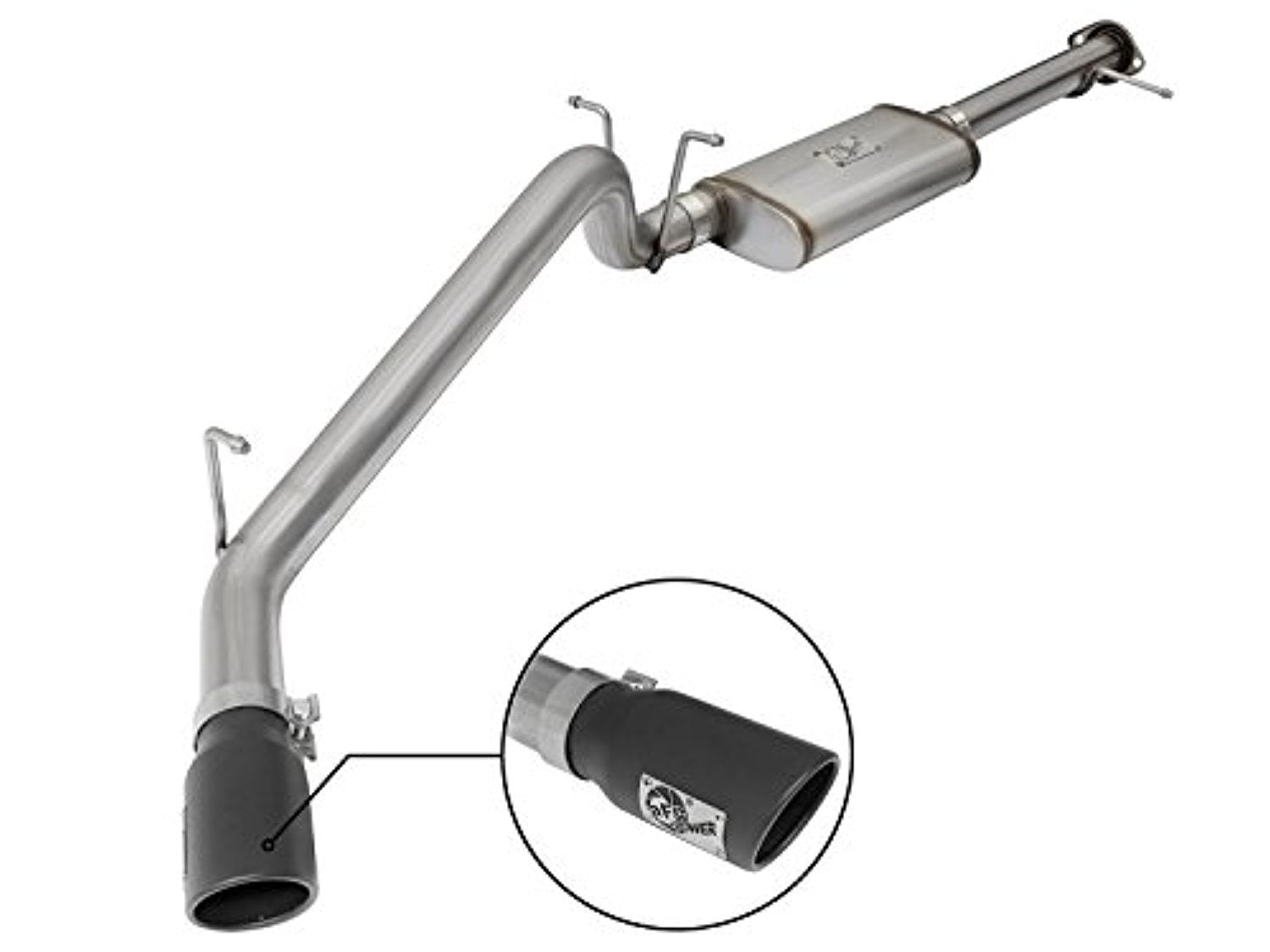 MACH Force-Xp aFe Power 48-44058-B 3" Stainless Steel Cat-Back Exhaust System