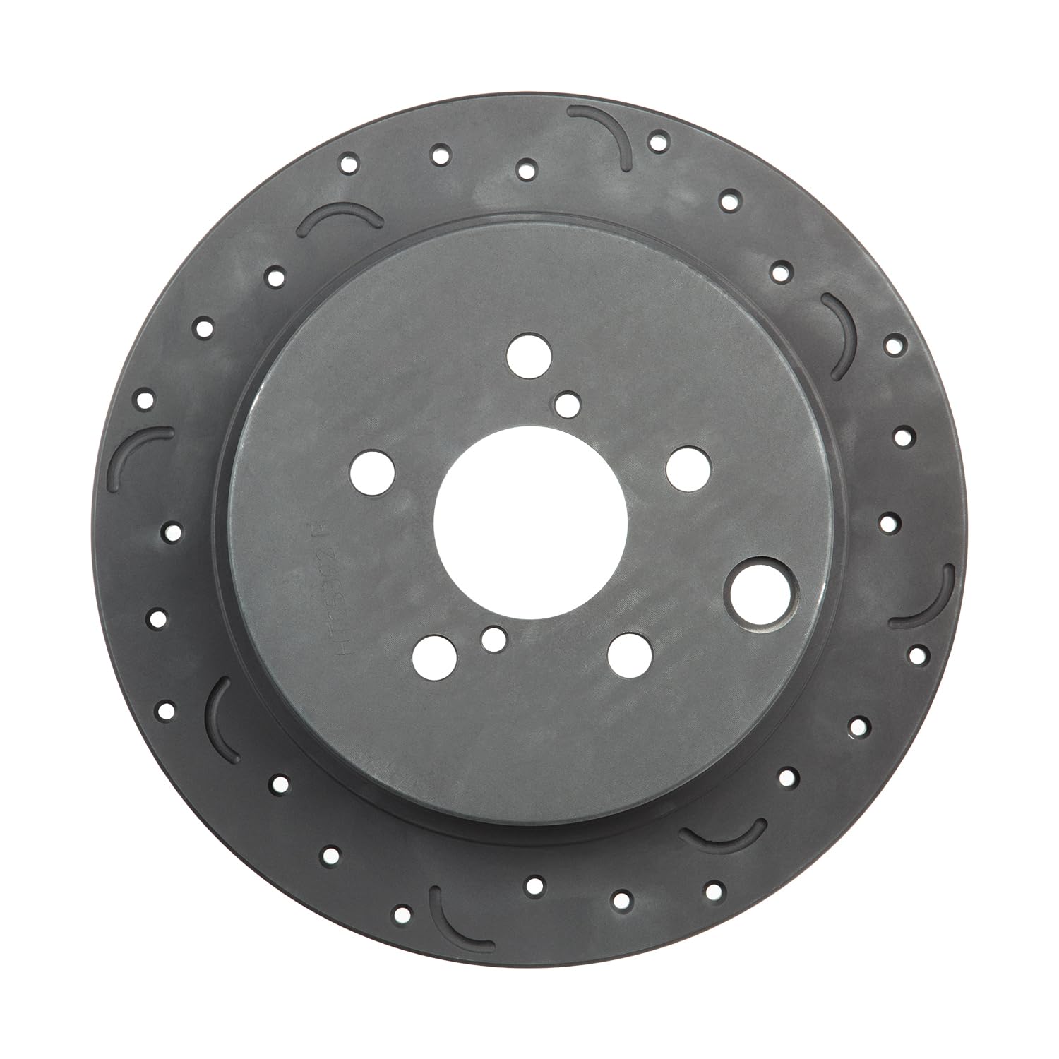 Talon Cross-Drilled and Slotted Vented Rotor, Hawk Performance Brakes, 10.79 in. diameter, 2.5 in. Height