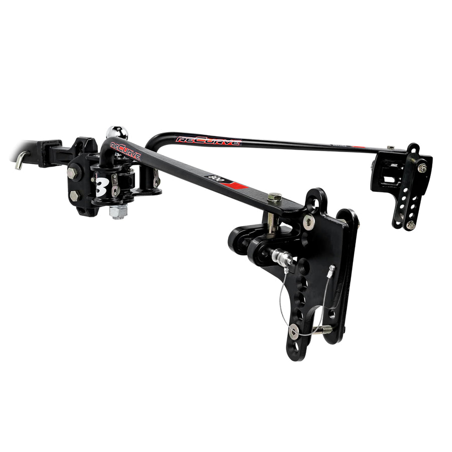 Eaz-Lift Camco ReCurve R3 800lb Camper/RV Weight Distribution Hitch - Features Adjustable Sway Control & Includes 2-5/16" Hitch Ball w/15,000lb Max Rating - 1000lb Max Tongue Weight Rating (48782)