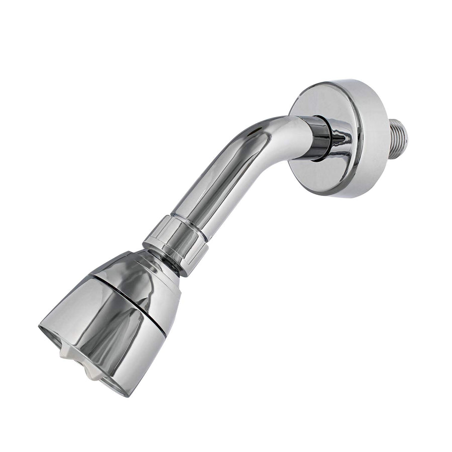 8" Non-Metallic Shower Only Empire Faucets U-YJW59 with Crystal Handles - Chrome