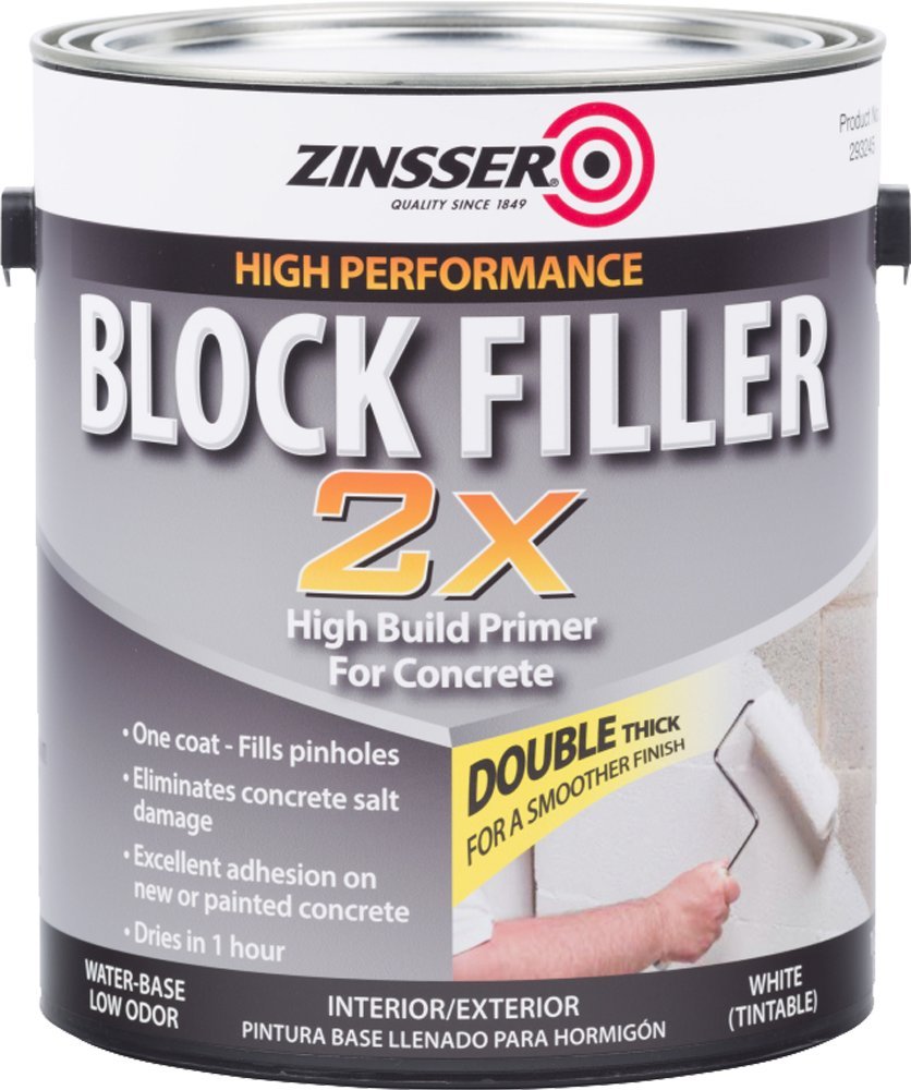 Block Filling Zinsser 293245 1G White Prime