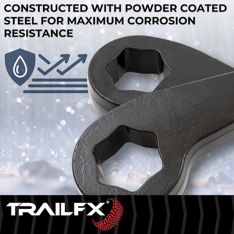 Trail FX Suspension Leveling Kit G22LL3, 2 Inch Lift, Torsion Key, Forged Steel, With Spacers/Shock Spacers And Installation Hardware, Fits 2020-2024 Chevrolet/GMC Silverado 2500 HD/ 3500 HD