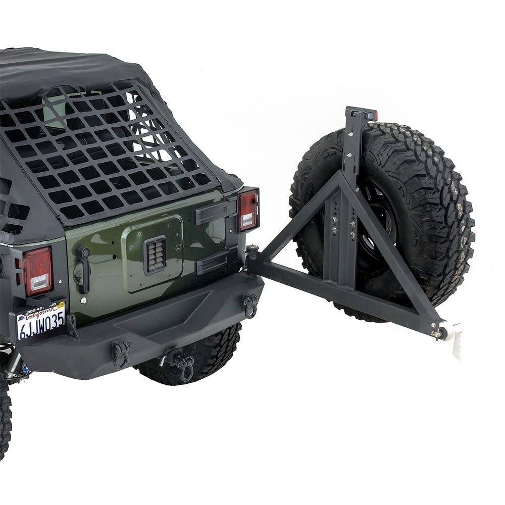 XRC SmittyBilt TIRE CARRIER BLK - SB76856-02