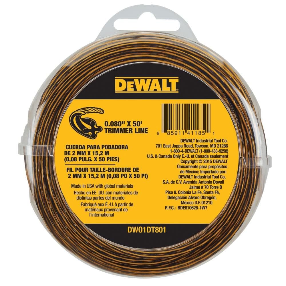 Trimmer Dewalt LINE .080X50FT DWO1DT801