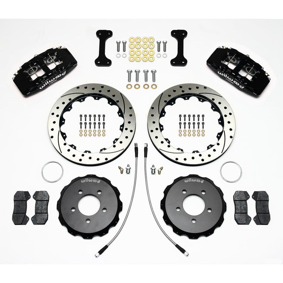 Wilwood KIT,FRONT,FFR,DP6,12.88x1.00,DRILLED 140-12048-D