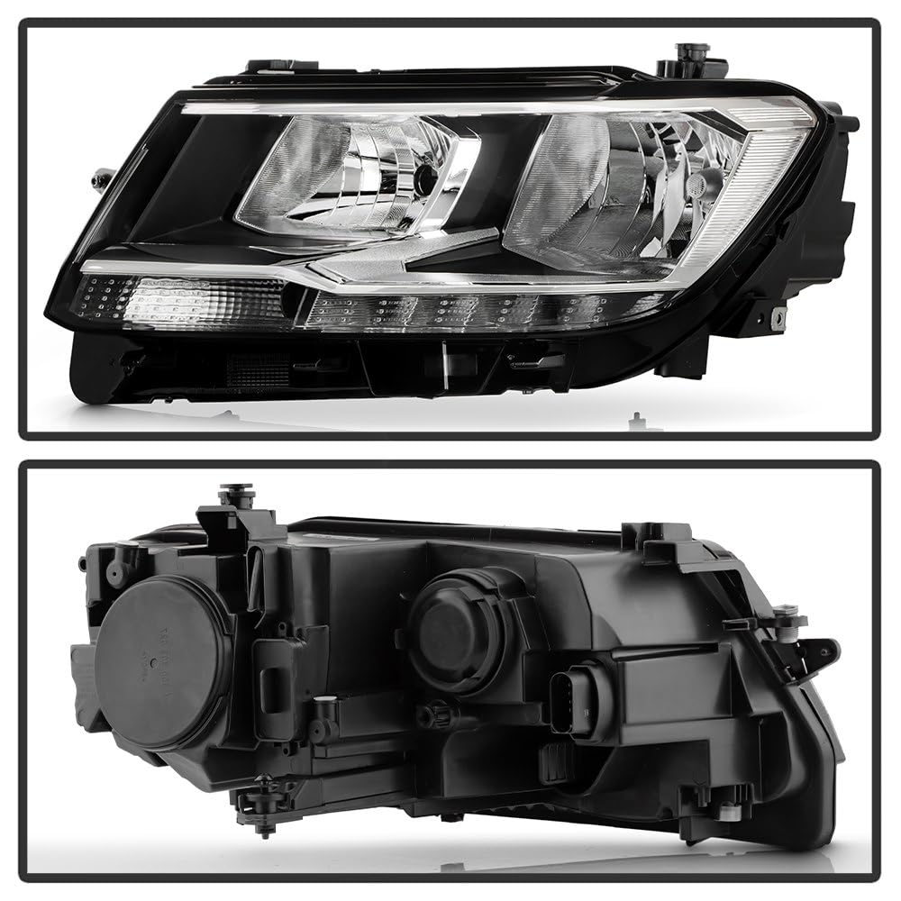 VW Tiguan 18-21 Spyder (POE) Halogen w/LED DRL Headlight - OE Left