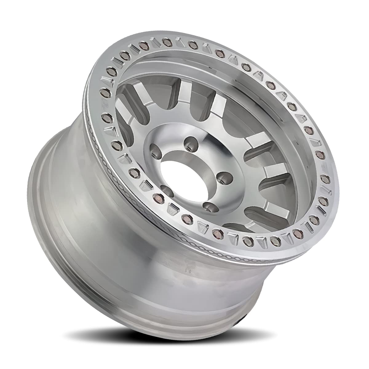 Dirty Life Tires Canyon Race (9314) Machined Wheel with Non Chrome (19 x 19. inches /1 x 17 inches, -12 i