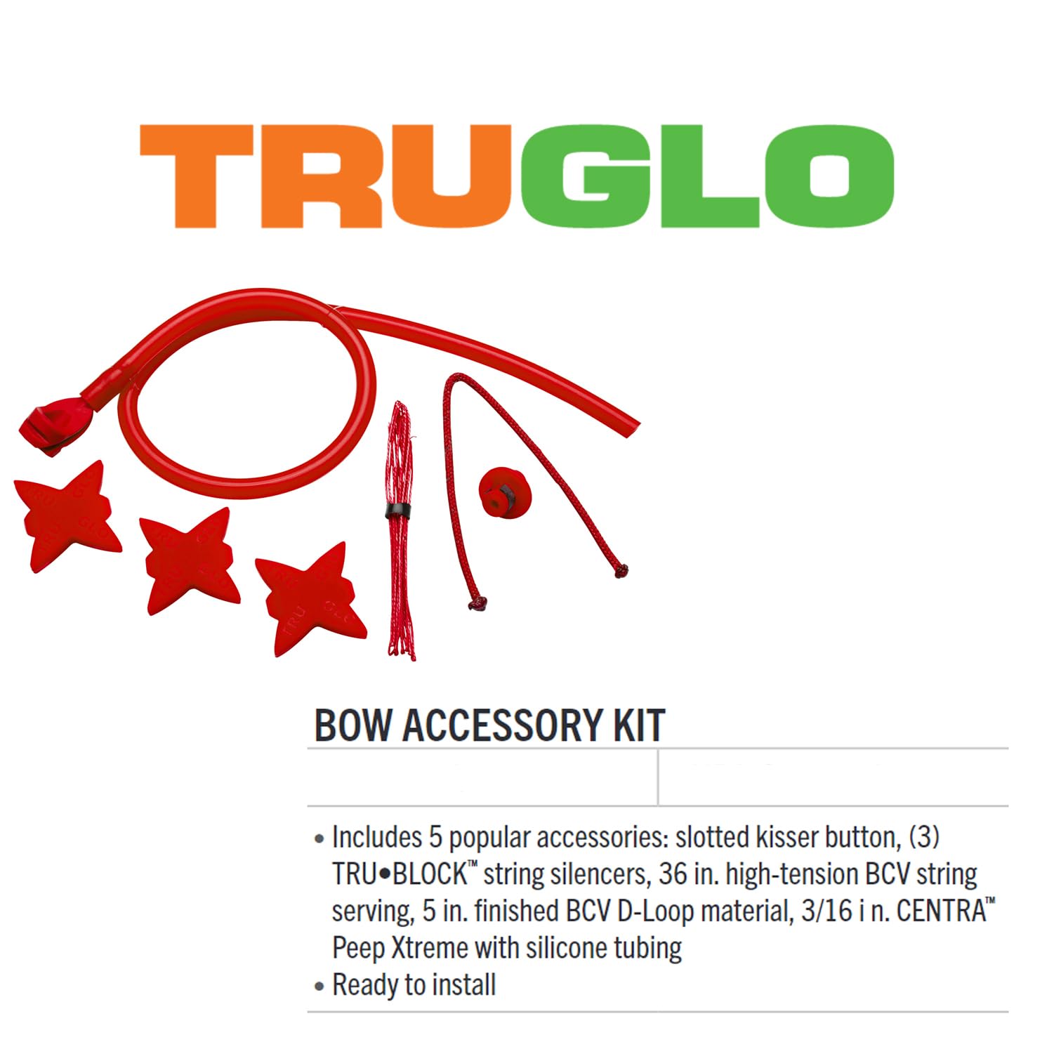 Bow Accessory Kit TRUGLO Red