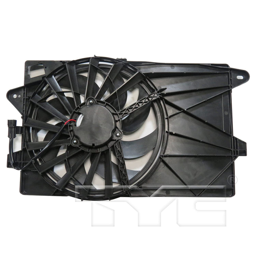 Cooling Fan Assembly TYC 624010 Compatible with 2012-2017 Fiat 500