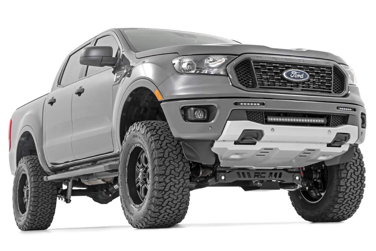 Rough Country 6" Dual Slimline LED Bumper Kit for 2019-2023 Ford Ranger - 70829